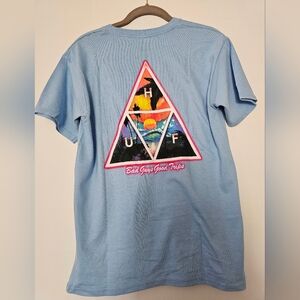 Huf triangle graphic shirt